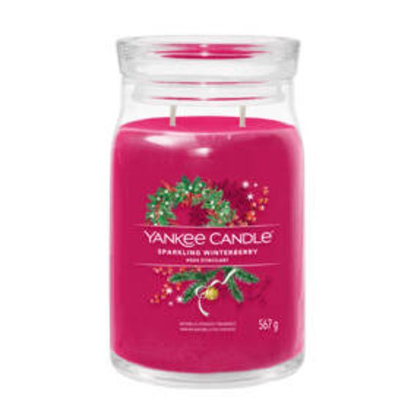 Yankee Candle - Sparkling Winterberry - Signature Collection