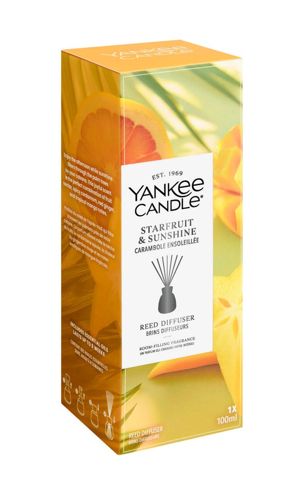 Yankee Candle - Starfruit & Sunshine - Reed Diffuser Signature Collection -100ml