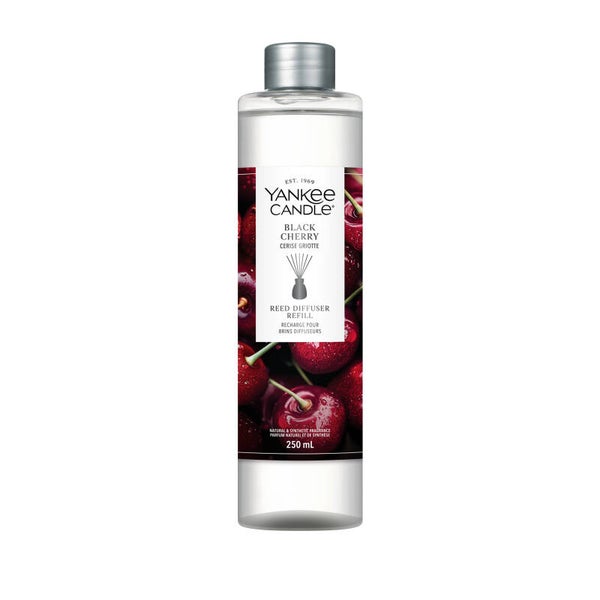 Yankee Candle - Black Cherry - Refill 250ml Reed Diffuser Signature Collection