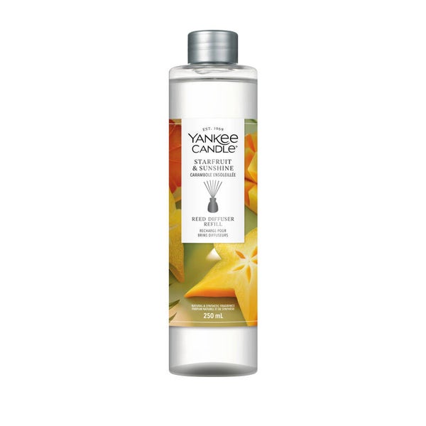 Yankee Candle - Starfruit & Sunshine - Refill 250ml Reed Diffuser Signature Collection