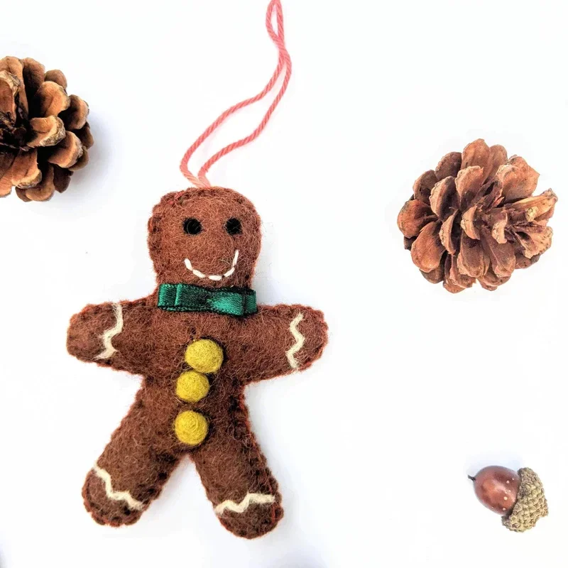 Geur Ornament / Verfrissers - Gino the Gingerbread Man / Peperkoek - 1 Stuk