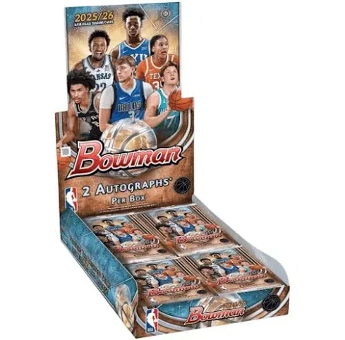 2026 TOPPS BOWMAN BASKETBALL HOBBY BOX