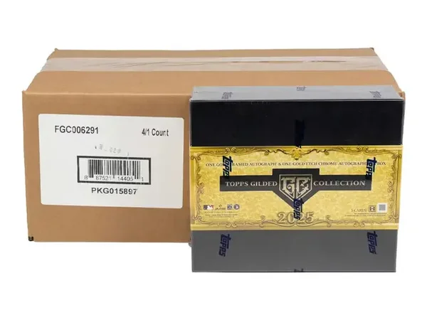 2025 TOPPS GILDED BASEBALL CASE TEAM BREAK (ENDS 05/30/2026)