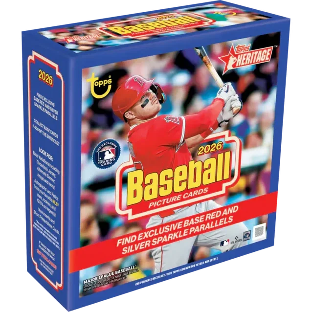 2026 TOPPS HERITAGE BASEBALL MEGA BOX