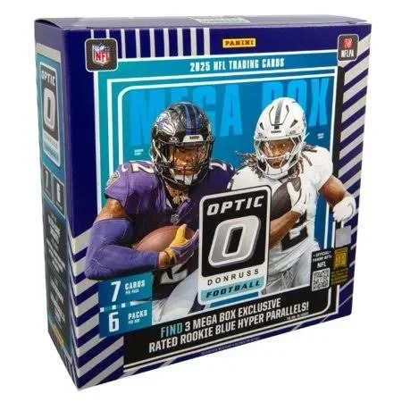 2025 DONRUSS OPTIC FOOTBALL MEGA CASE