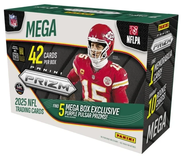 2025 PANINI PRIZM FOOTBALL HOBBY MEGA CASE