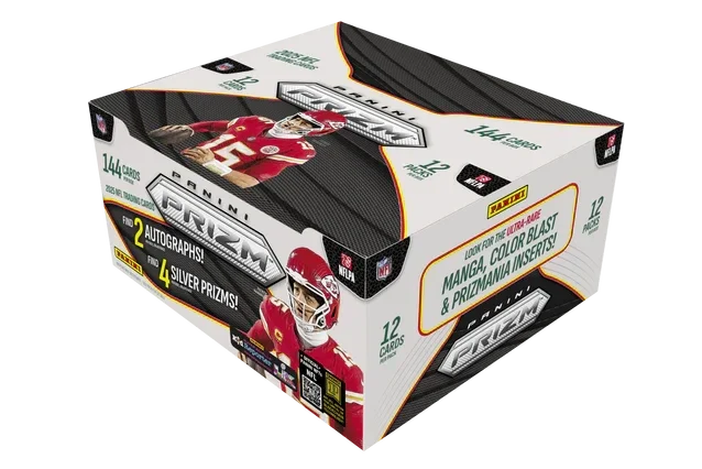 2025 PANINI PRIZM HOBBY BOX CASE (1 CS Max Limit)