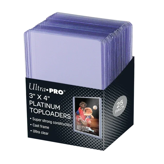 TOP LOADER PLATINUM 35PT CASE OF 1000