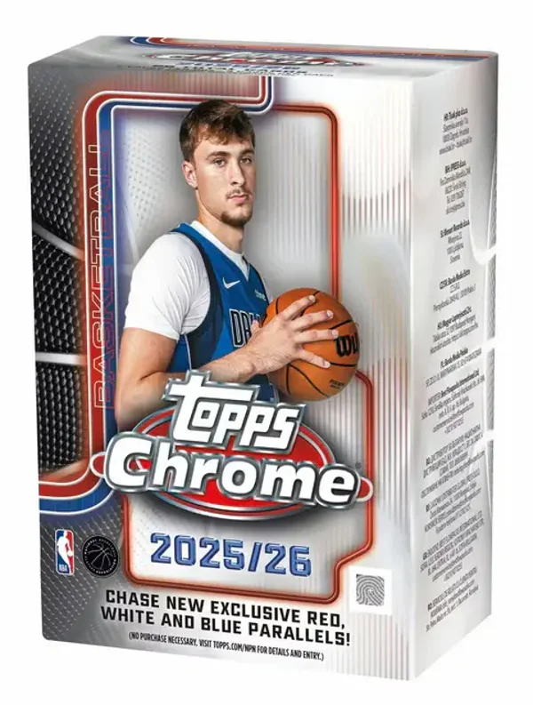 2025 TOPPS CHROME BASKETBALL BLASTER BOX