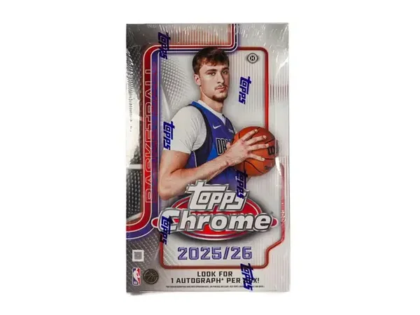 2025 TOPPS CHROME BASKETBALL HOBBY BOX