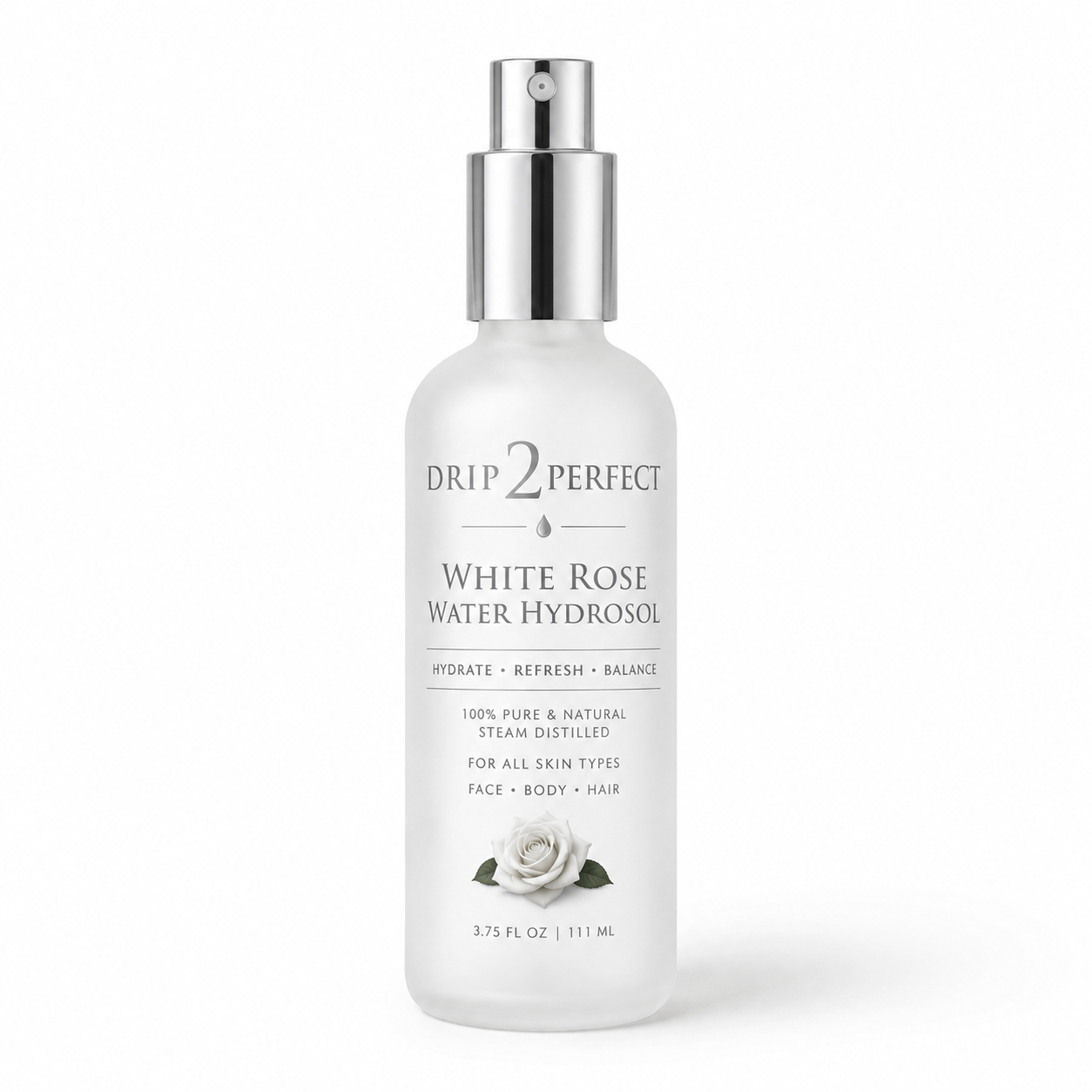 WHITE ROSE PETAL WATER