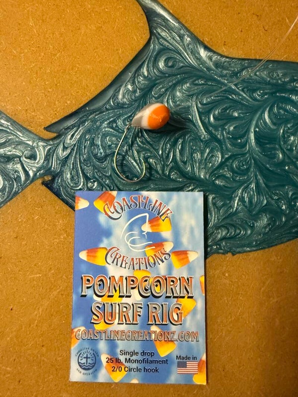 Pompcorn 3d printed float surf rig