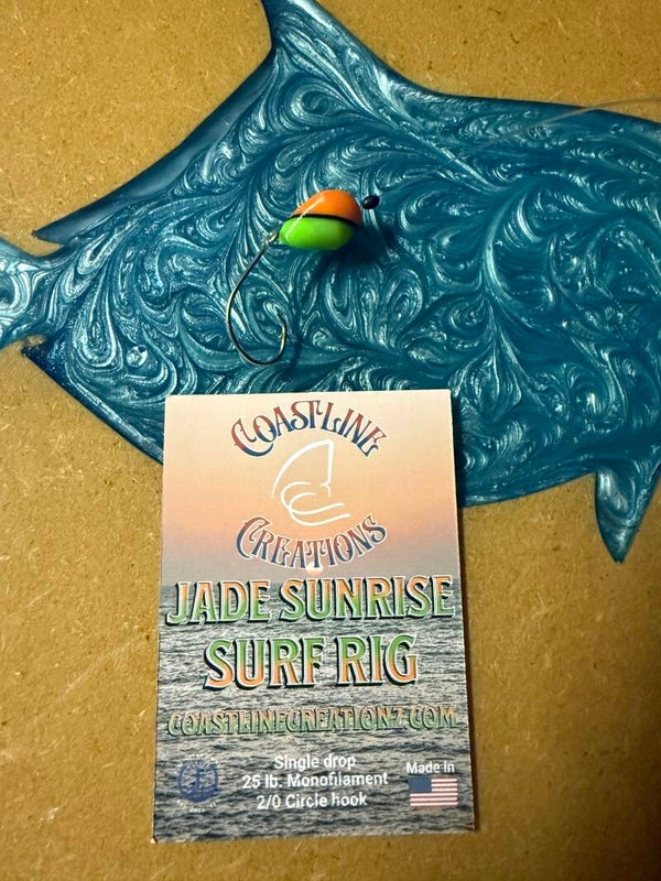 Jade Sunrise 3d printed float surf rig