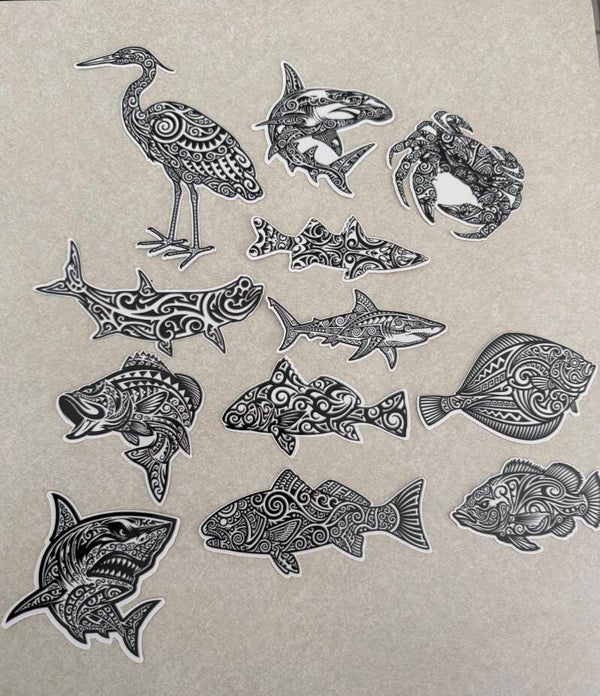 Tribal sticker packs