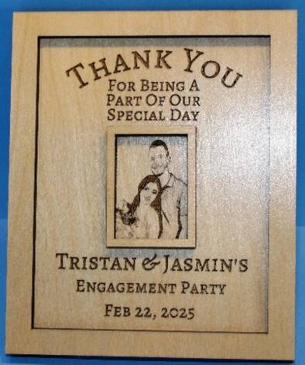 "Thank You For" Plaque