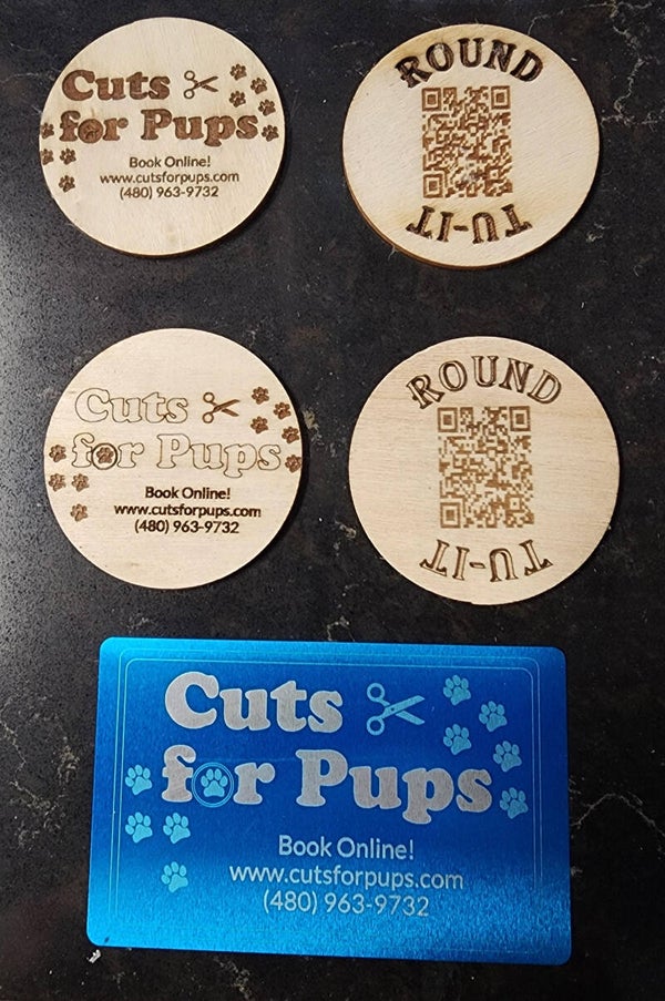 Round Tu-It Tokens (12-Pack)