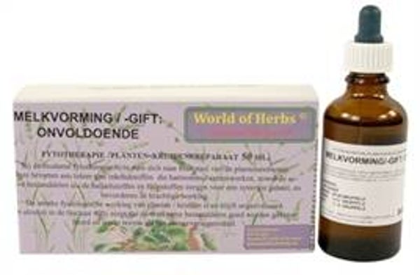 World of Herbs - Fytotherapie Onvoldoende Melkvorming/gift