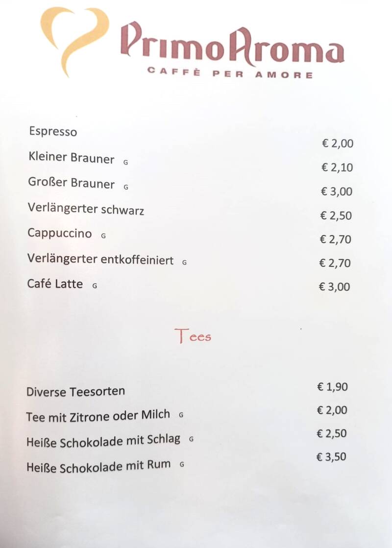 Speisekarte Michi's Strandbuffet St.Andrä Villach