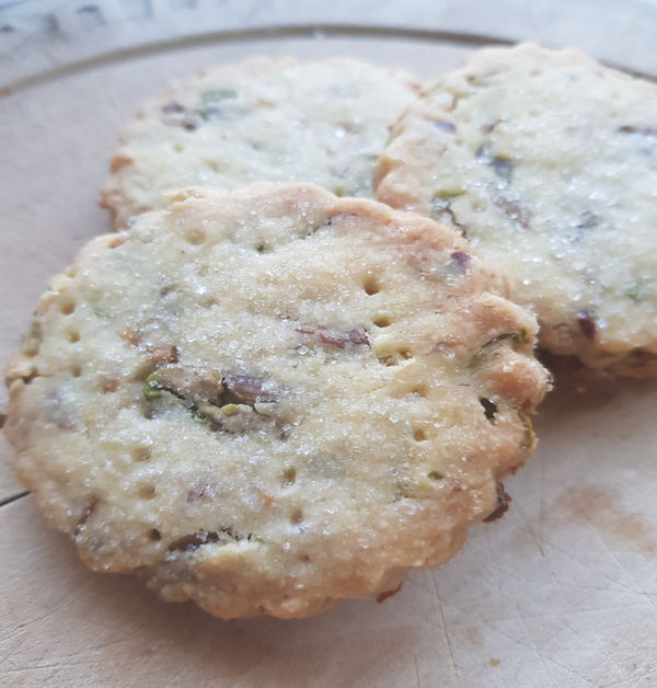 Pistachio Shortbread
