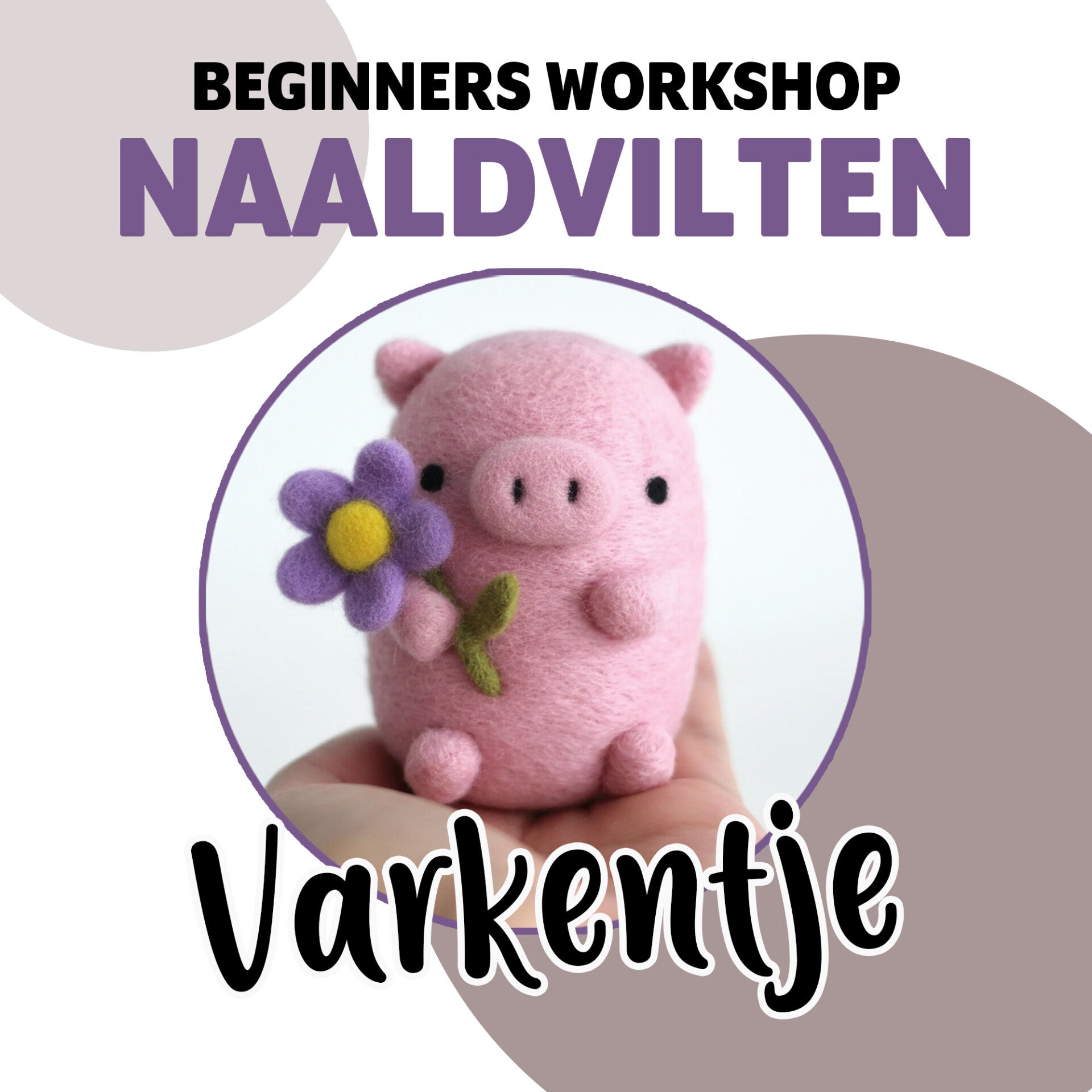 Workshop naaldvilten zondag 15.02.2026 - 13.00 uur