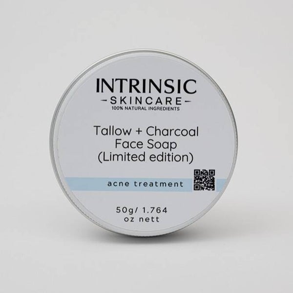Charcoal + Tallow Face Soap - 50g