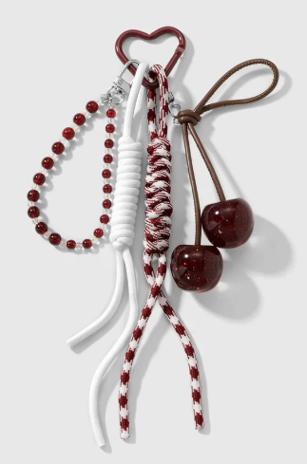 Cherry Crush Bag Charm
