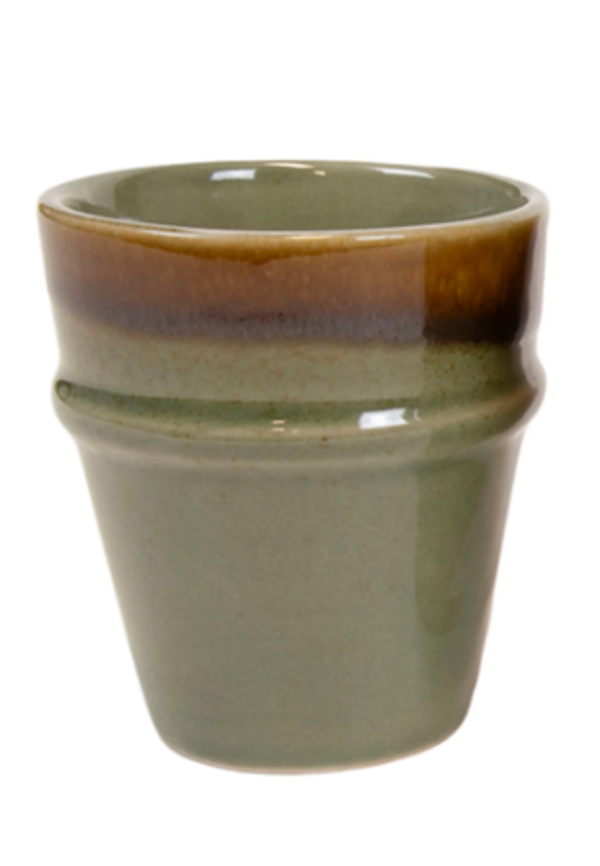 Espresso Kopje Groen Keramiek