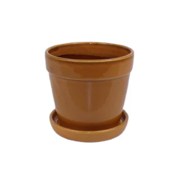 Amber Clay bloempot S