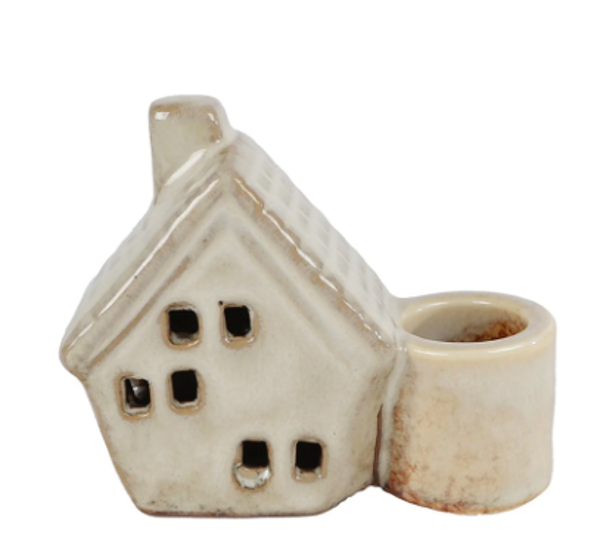 Keramieken Huis Kandelaar
