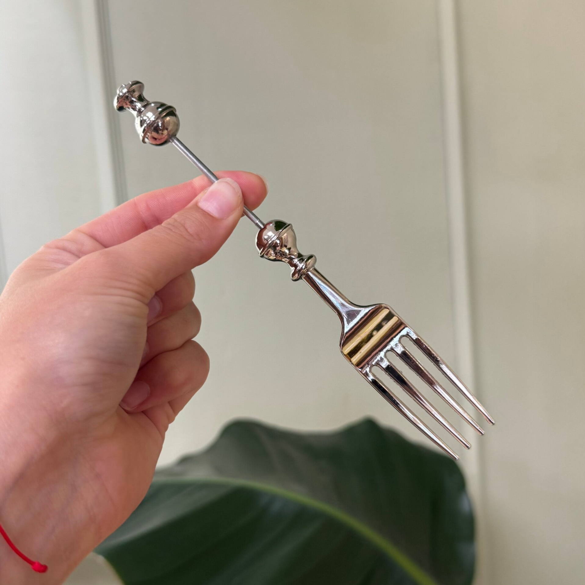 DIY Kralen Gebaksvorkje