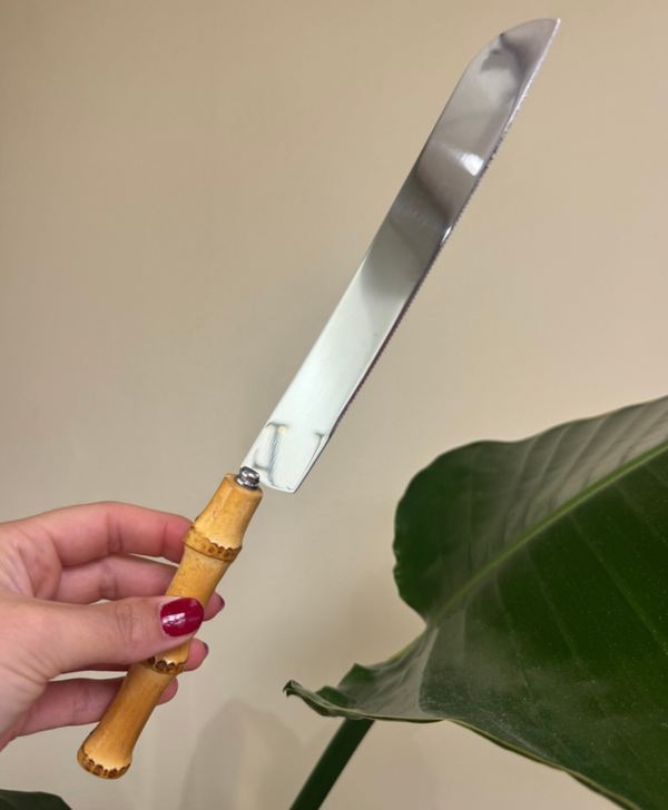 Broodmes met Bamboe Handvat