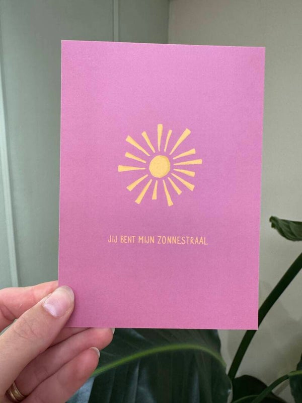 Kaart, Jij bent mijn zonnestraal
