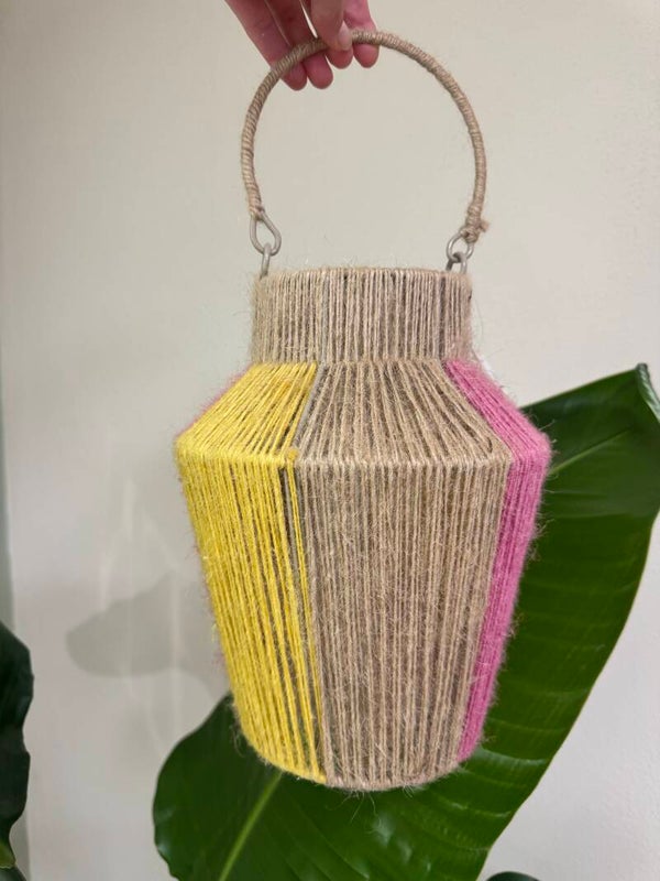 Windlicht Boho Bright