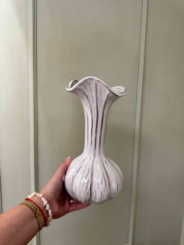 Bloemenvaas Garlic, Wit