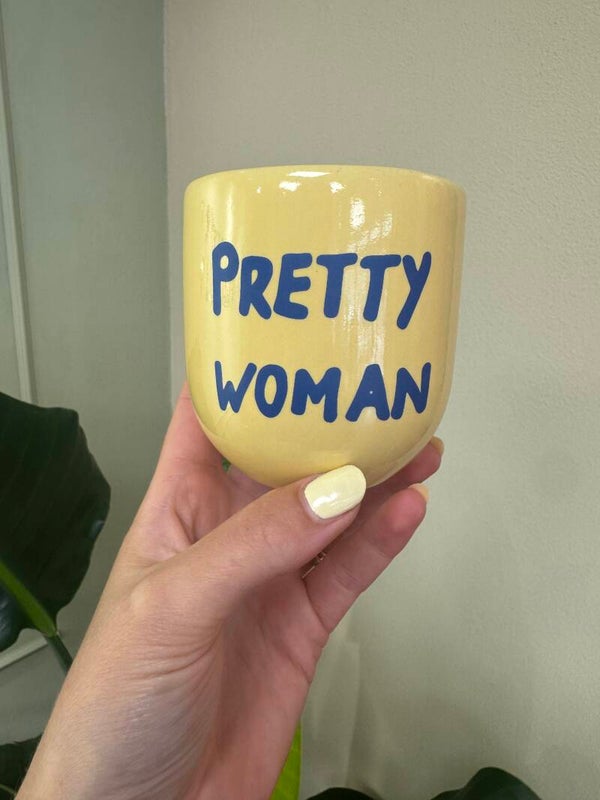 Handgemaakte Mok “Pretty Woman”