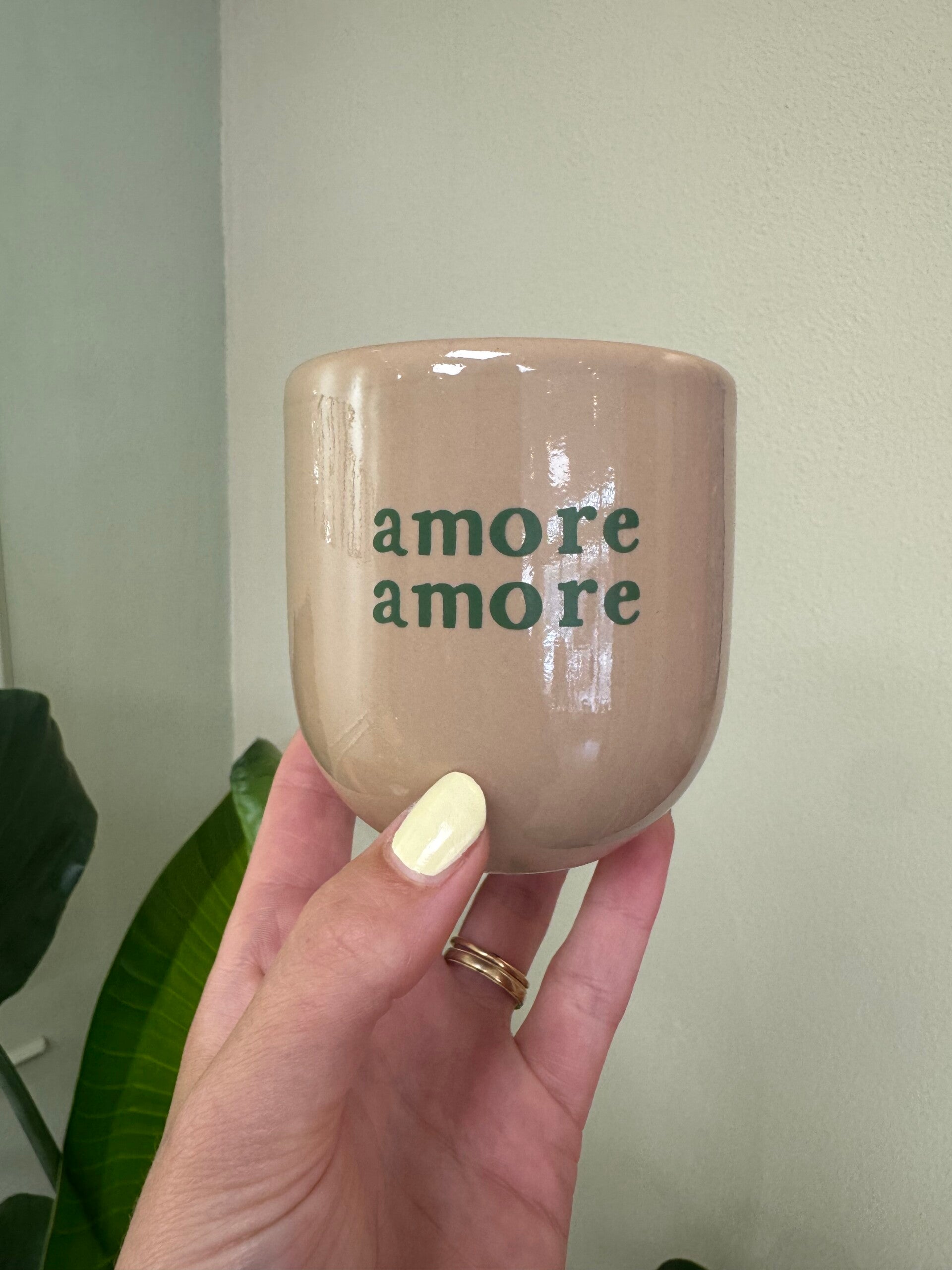 Handgemaakt Kopje “Amore Amore”