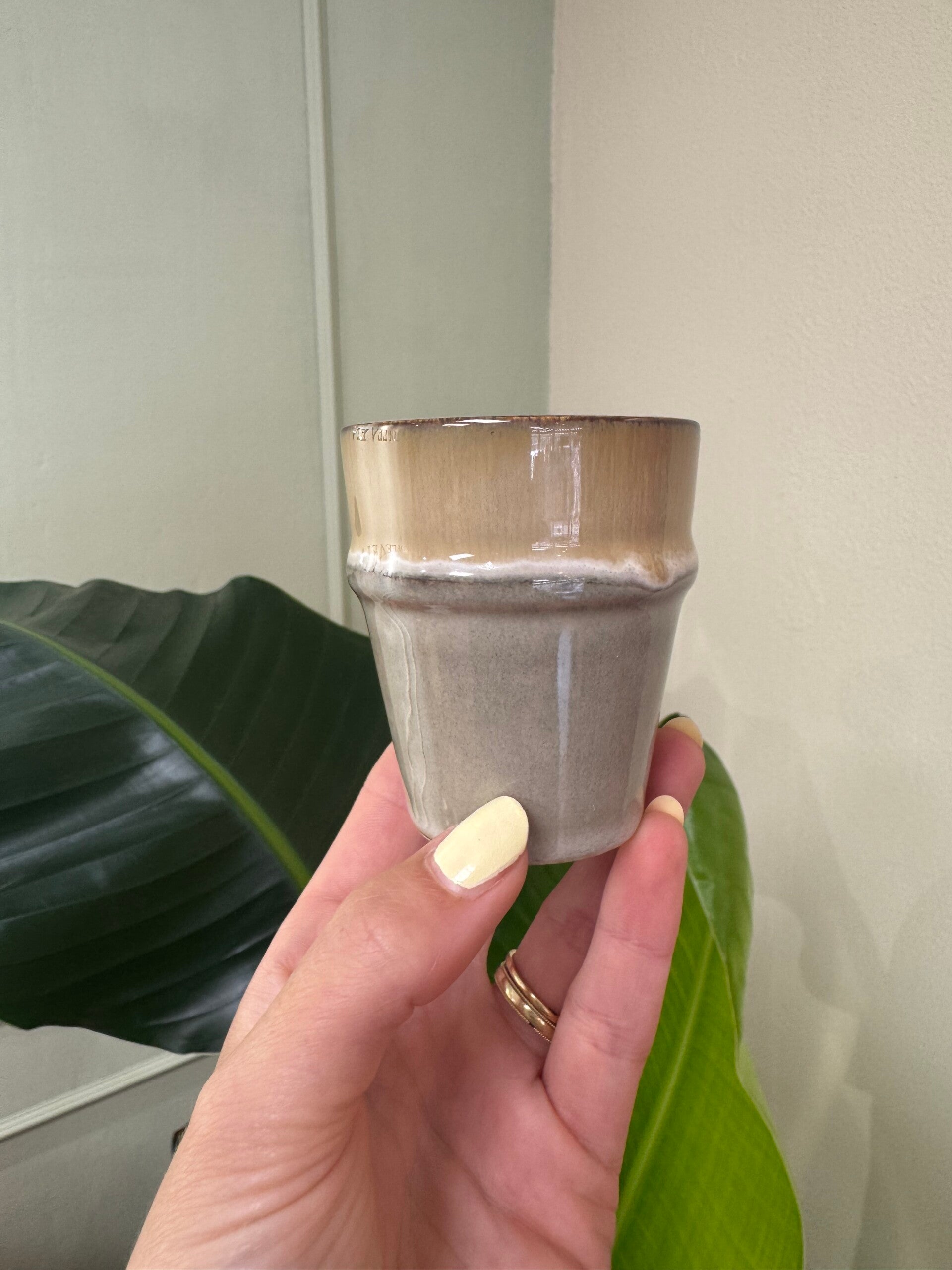 Espresso Kopje Sand Keramiek