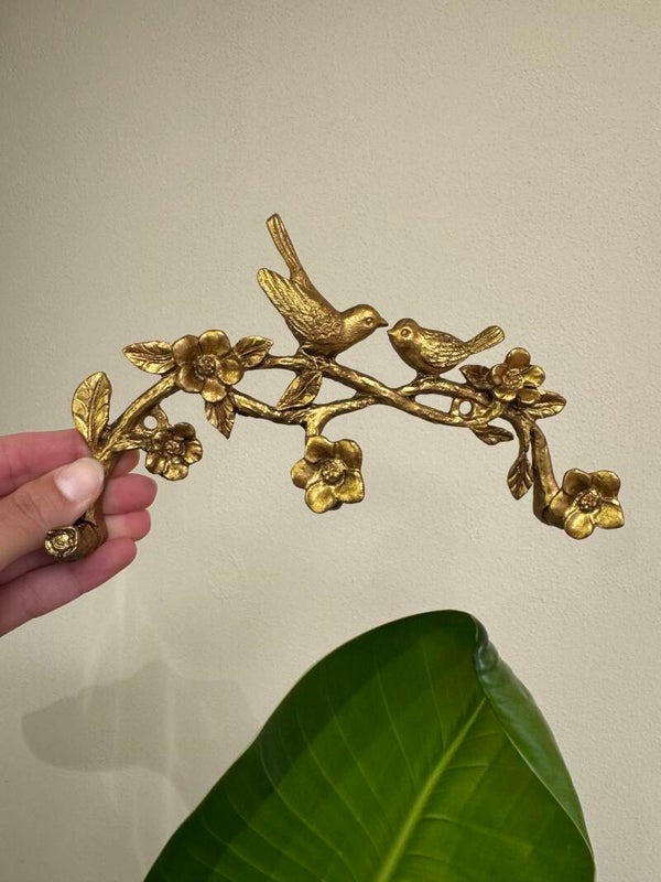 Golden Birds wandkapstok