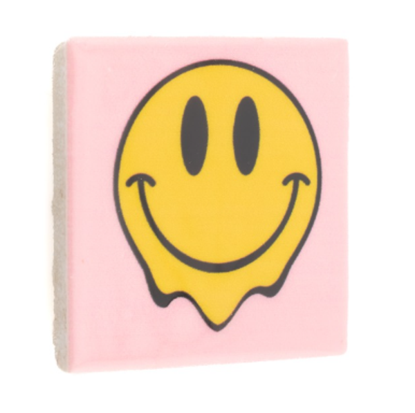 Magneet Tegeltje Smiley – Trendy Woondecoratie & Vrolijke Eyecatcher