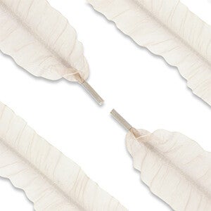 Trendy veters organza Beige