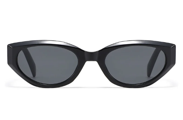 Zwarte Cat-eye zonnebril – stijlvolle zwarte dames zonnebril