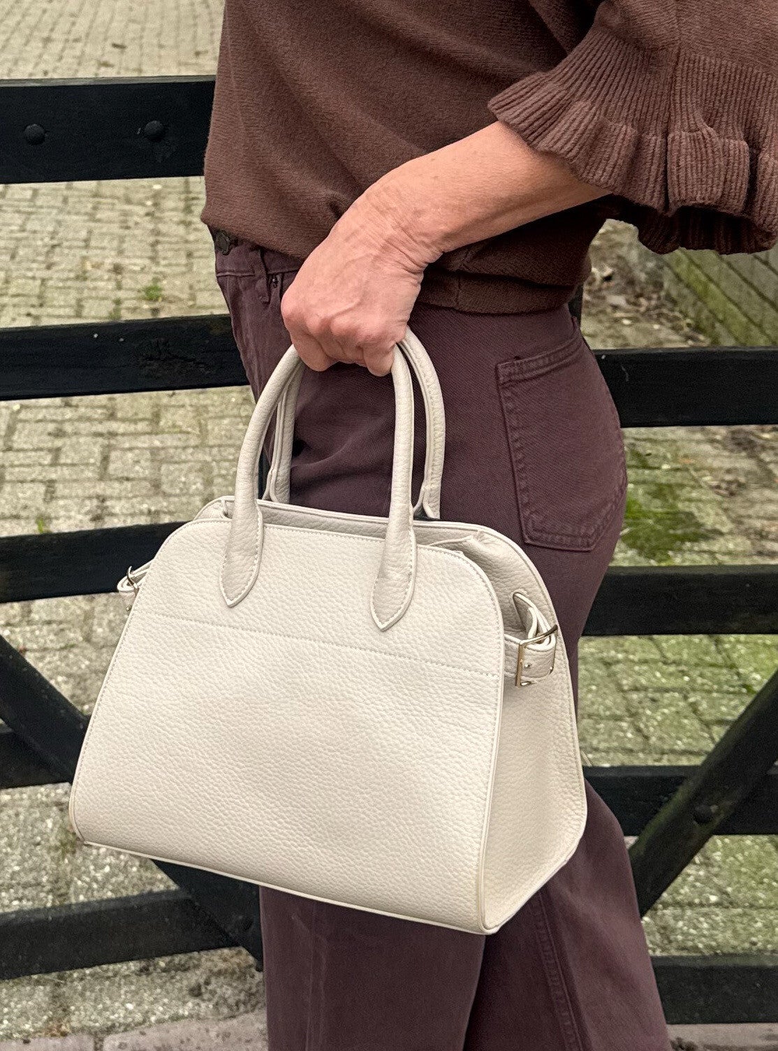 Chique handtas - beige