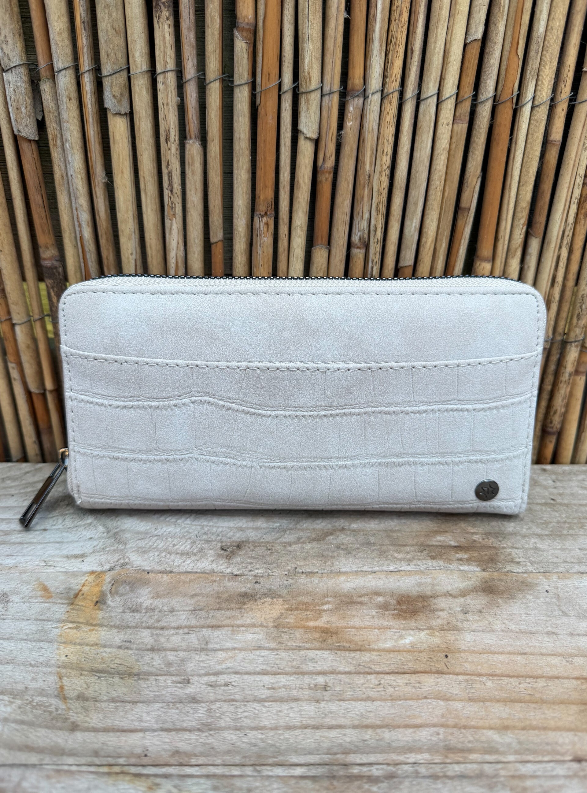 Portemonnee - gebroken wit