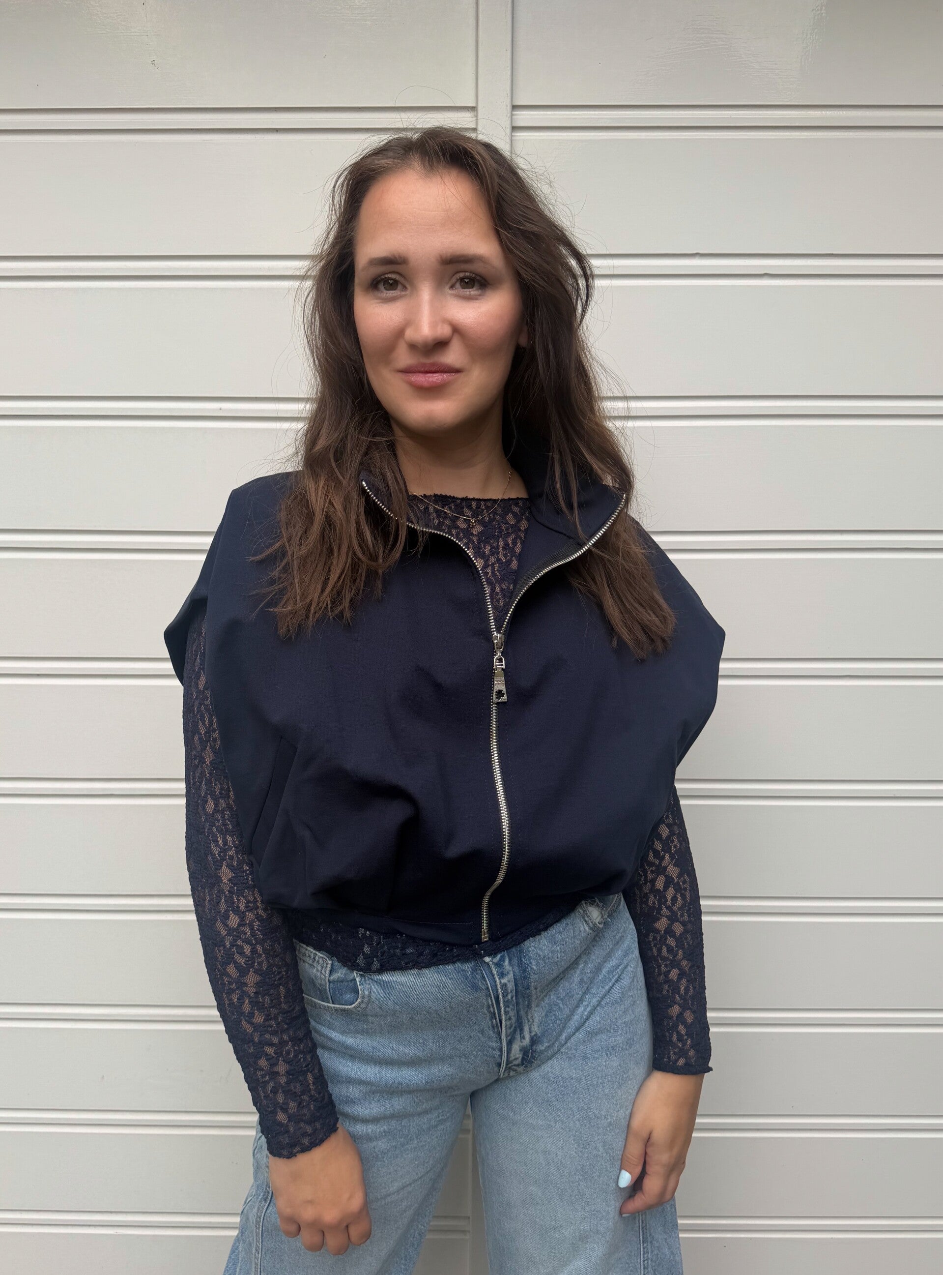 Gilet zonder mouw - blauw