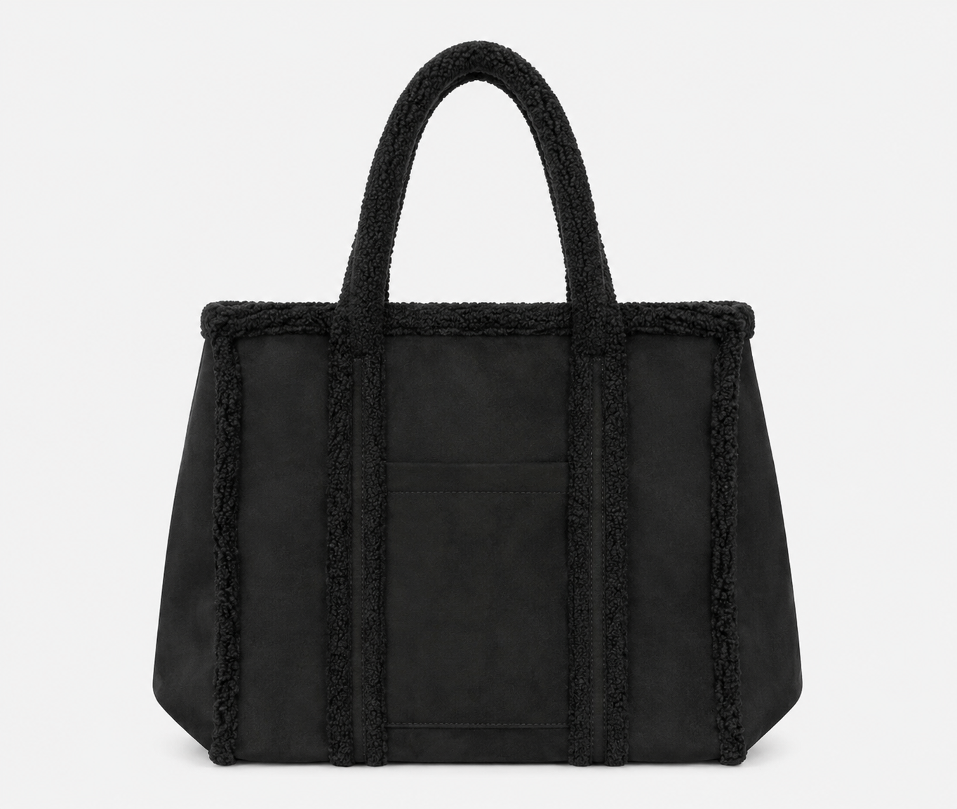 Teddy tas groot - zwart