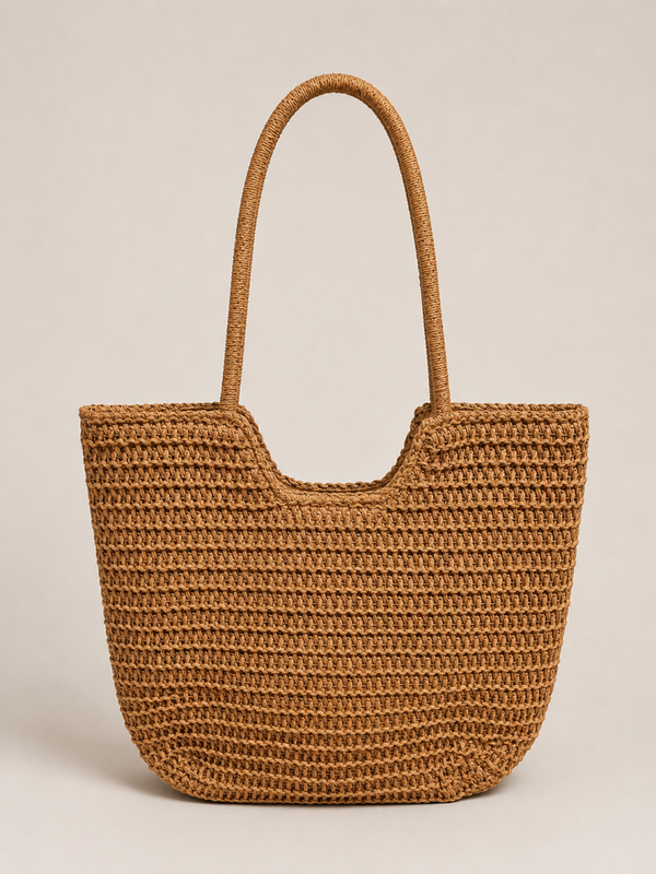 Sparkling strandtas shopper - khaki