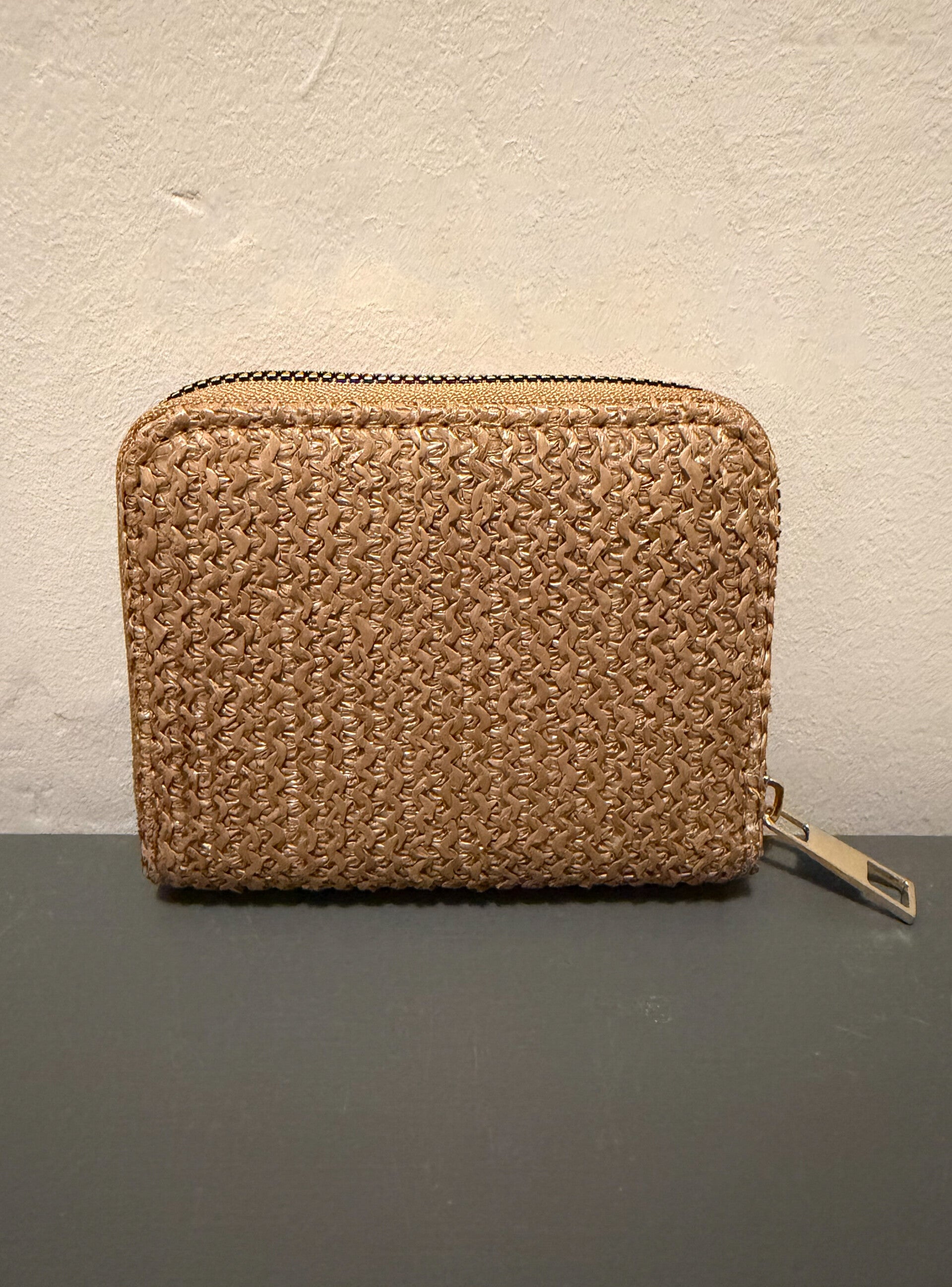 Portemonnee klein - beige