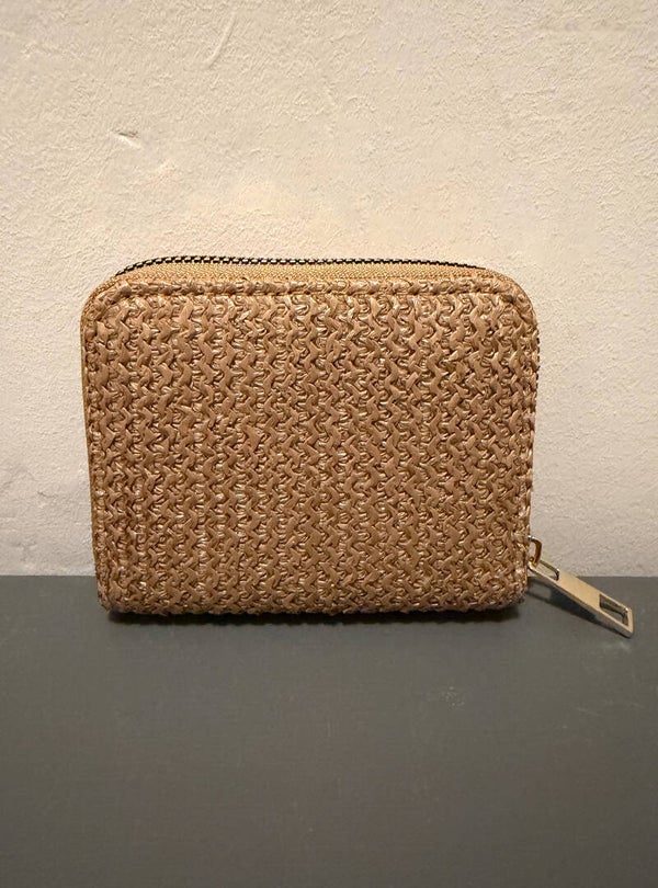 Portemonnee klein - beige