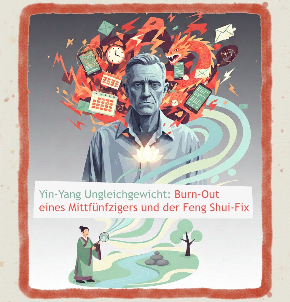 Burn-Out Prävention mit Feng Shui. mit Feng Shui. Stressfaktoren: Elektrosmog, grelles Licht und ein schlafloser 50-jähriger Mann