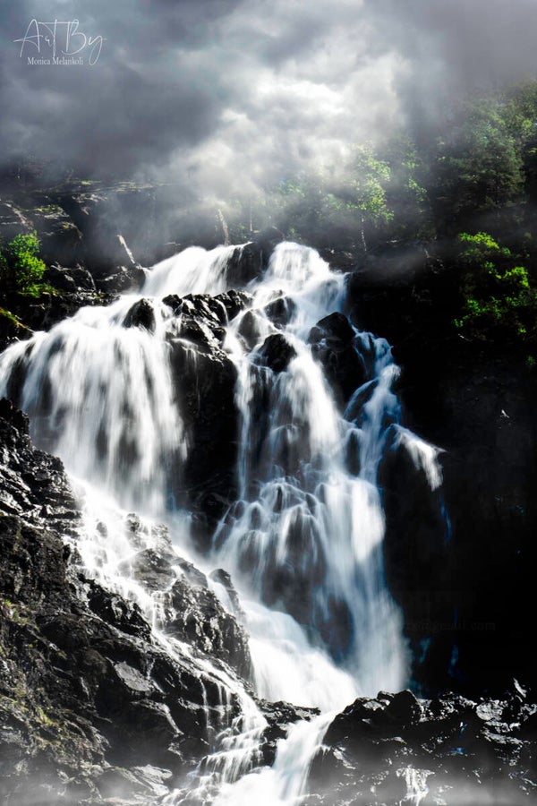 Skyheim over Gloppefoss
